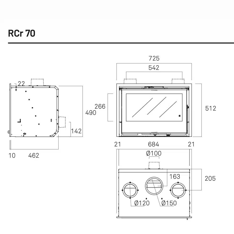 medidas rocal rcr 70