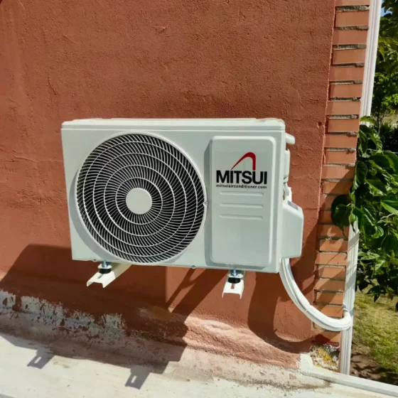 Instalación profesional de unidad exterior de aire acondicionado